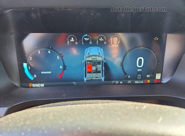 1FTEW3LP2TFA52181 2026 FORD F150 Silver ხელსაწყოთა პანელის ხედი