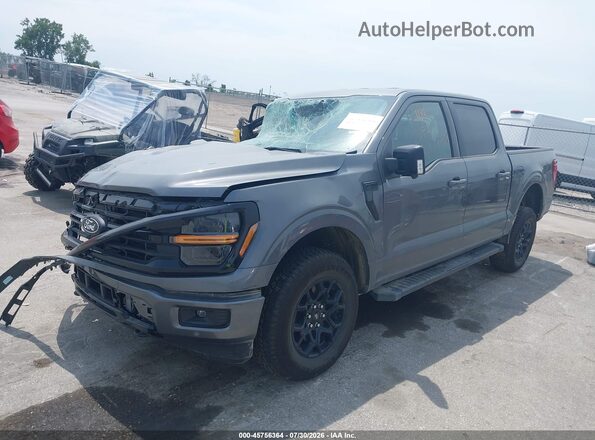 1FTEW3LP3SKF78504 2025 FORD F150 Gray Przód lewy