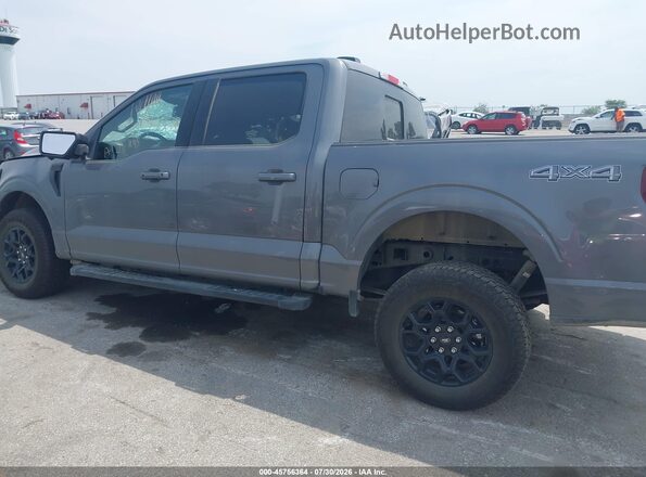 1FTEW3LP3SKF78504 2025 FORD F150 Gray Widok wnętrza 360 stopni