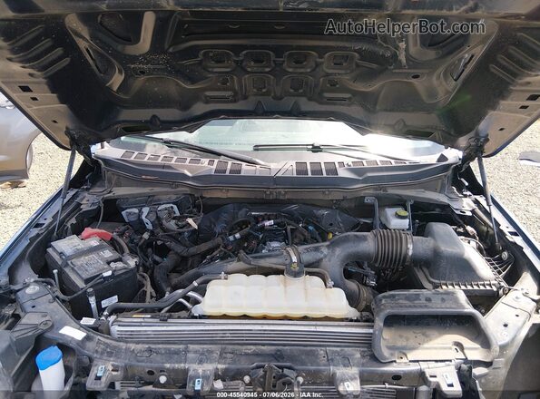 1FTEW3LP4SKE13688 2025 FORD F150 Blue Widok z tyłu