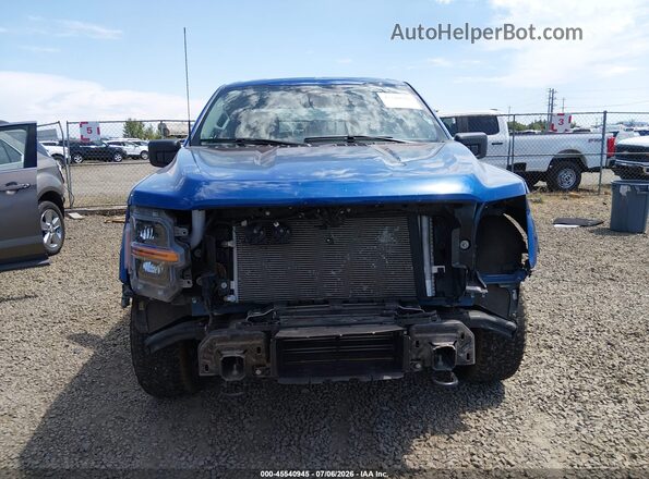 1FTEW3LP4SKE13688 2025 FORD F150 Blue Widok wnętrza z tyłu