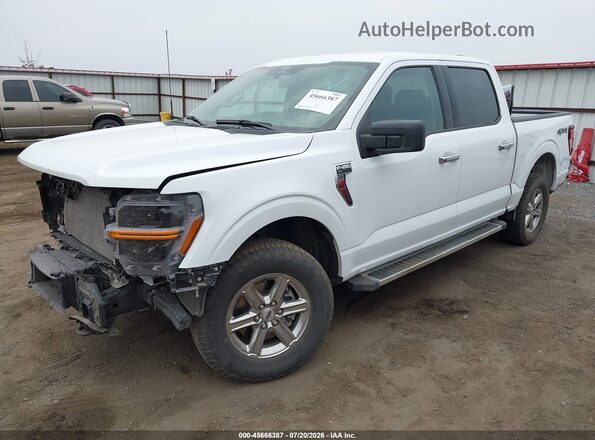 1FTEW3LP4SKE21676 2025 FORD F150 White წინა მარცხენა ხედი სამი მეოთხედიდან