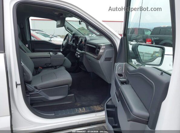 1FTEW3LP4SKE21676 2025 FORD F150 White წინა სალონის ხედი