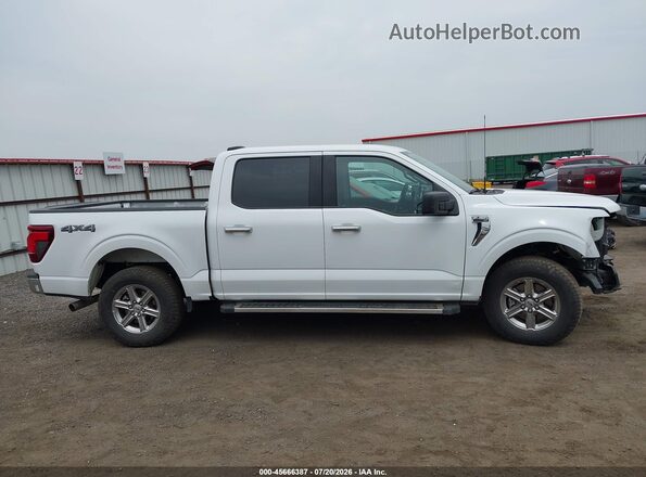 1FTEW3LP4SKE21676 2025 FORD F150 White სალონის 360-გრადუსიანი ხედი