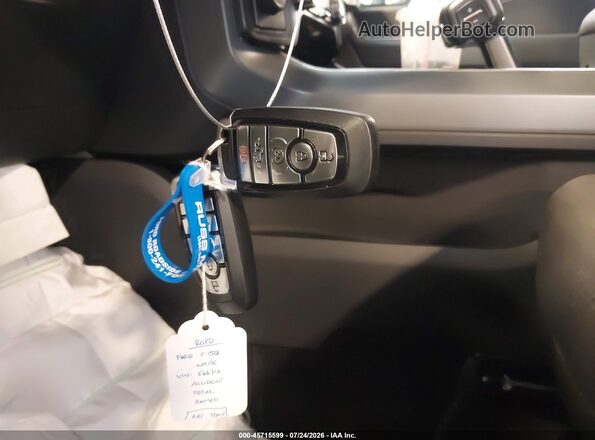 1FTEW3LP4SKE66312 2025 FORD F150 White Առջևի վահանակի տեսք