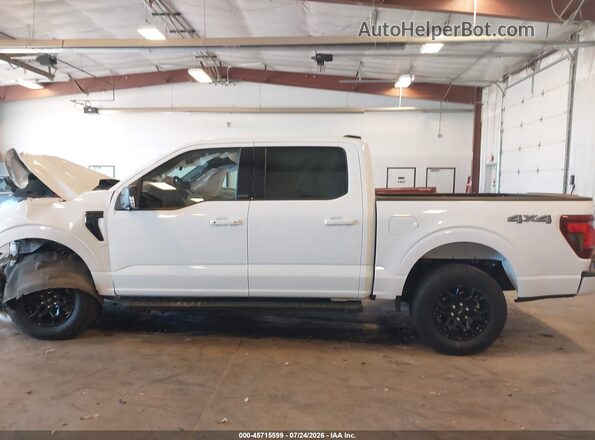 1FTEW3LP4SKE66312 2025 FORD F150 White Սալոնի 360 աստիճան տեսք