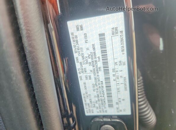 1FTEW3LP4SKF58164 2025 FORD F150 Black Widok komory silnika