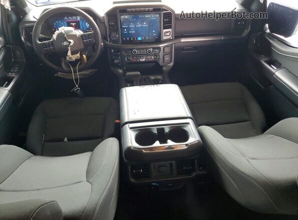 1FTEW3LP5RFC08352 2024 FORD F150 Gray Widok deski rozdzielczej