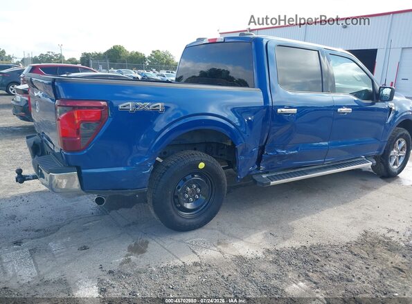 1FTEW3LP5SKE14476 2025 FORD F150 Blue Вид спереду