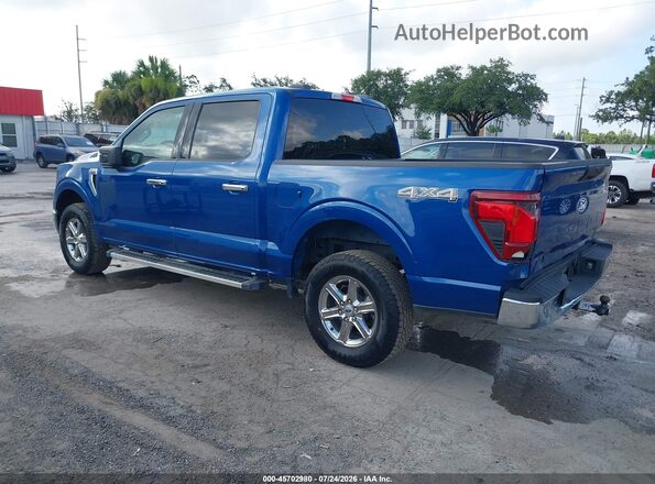 1FTEW3LP5SKE14476 2025 FORD F150 Blue Задня ліва чверть