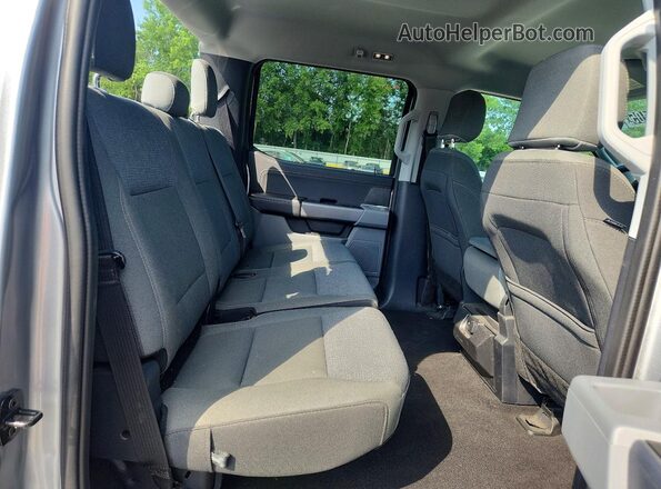 1FTEW3LP5SKE14655 2025 FORD F150 Gray Rear seats view