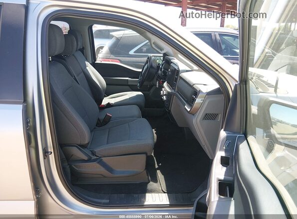 1FTEW3LP5SKE62690 2025 FORD F150 Gray წინა სალონის ხედი