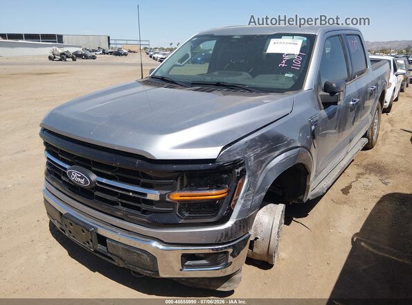 1FTEW3LP5SKE62690 2025 FORD F150 Gray წინა ხედი
