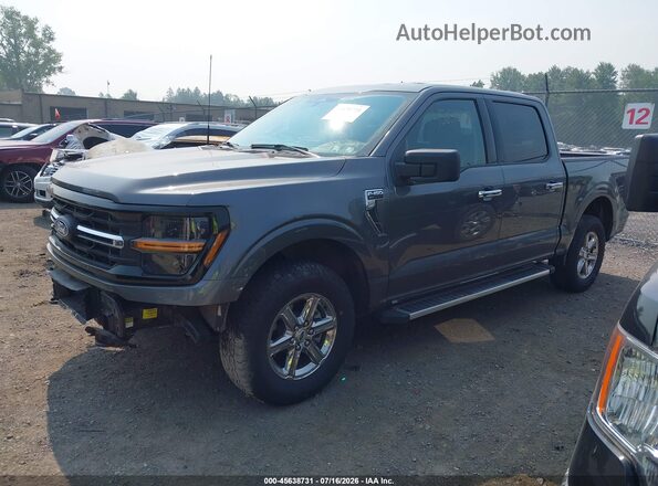 1FTEW3LP6SKE62813 2025 FORD F150 Gray Vista tres cuartos delantera izquierda