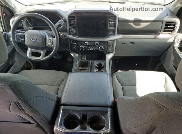 1FTEW3LP7RKE50762 2024 FORD F150 Белый Вид панели приборов