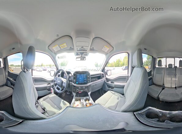 1FTEW3LP7RKE50762 2024 FORD F150 Белый Панорамный вид салона 360°