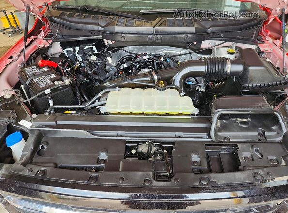 1FTEW3LP8SKF14670 2025 FORD F150 Red უკანა სალონის ხედი