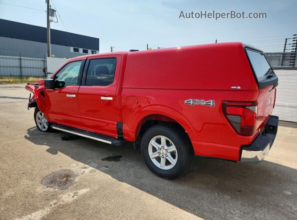 1FTEW3LP8SKF14670 2025 FORD F150 Red უკანა მარცხენა
