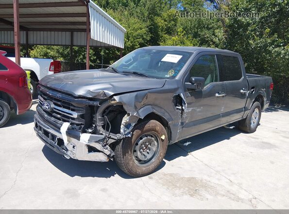 1FTEW3LP9SKE08146 2025 FORD F150 Gray Vista tres cuartos delantera izquierda