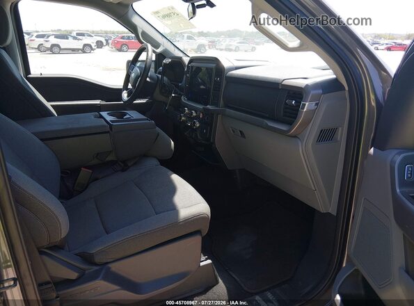 1FTEW3LP9SKE08146 2025 FORD F150 Gray Vista interior delantera