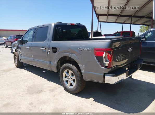 1FTEW3LP9SKE08146 2025 FORD F150 Gray Trasero izquierdo