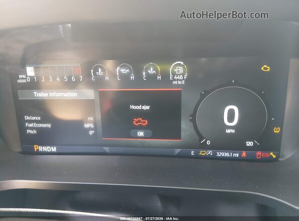1FTEW3LP9SKE08146 2025 FORD F150 Gray Vista de los asientos traseros
