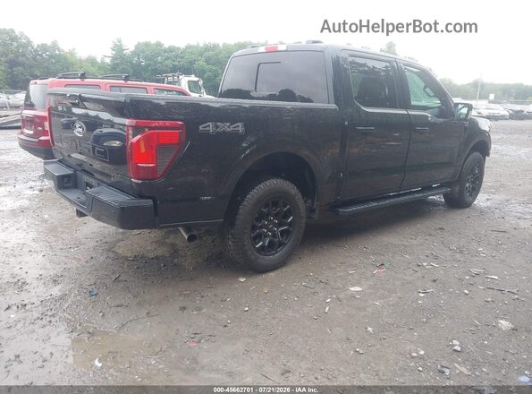 1FTEW3LPXRKF05267 2024 FORD F150 Черный Задняя правая четверть
