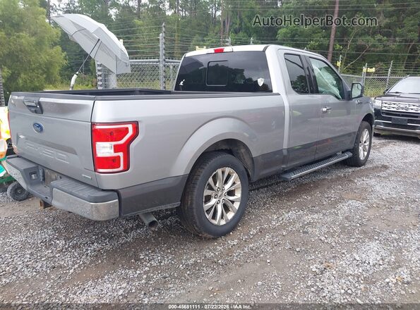 1FTEX1C4XLKF51292 2020 FORD F150 Silver Հետևի աջ