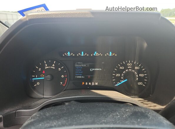 1FTEX1C53KKF31909 2019 FORD F150 White VIN sticker view