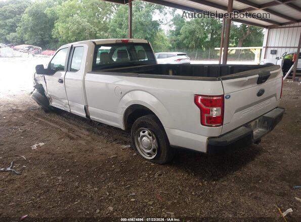 1FTEX1C54LKE54646 2020 FORD F150 White Trasero izquierdo