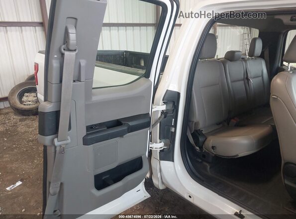 1FTEX1C54LKE54646 2020 FORD F150 White Vista de la etiqueta del VIN