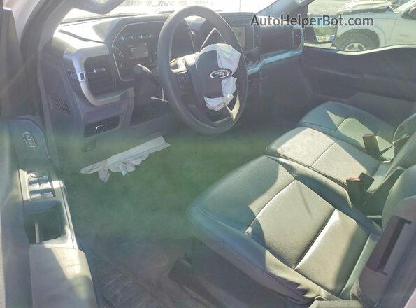 1FTEX1C54PKF26449 2023 FORD F150 White Вид панелі приладів