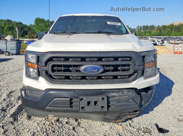 1FTEX1C54PKF26449 2023 FORD F150 White Вид спереду