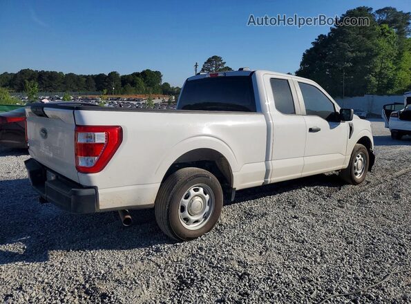 1FTEX1C54PKF26449 2023 FORD F150 White Задня права чверть