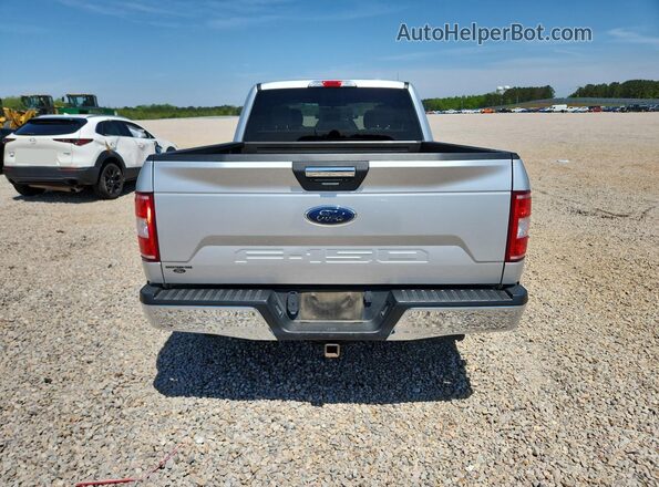 1FTEX1C55KKF33225 2019 FORD F150 Silver Widok z tyłu