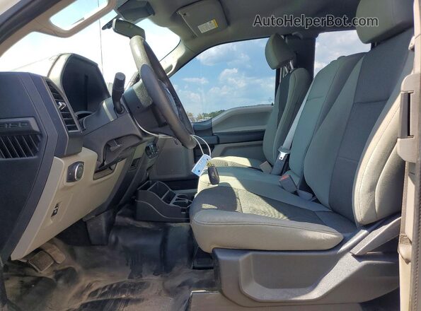1FTEX1C55LKD15030 2020 FORD F150 White Вид салону спереду