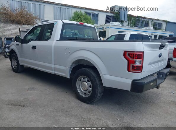 1FTEX1C57LKE07398 2020 FORD F150 White Rear left