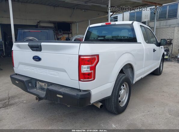 1FTEX1C57LKE07398 2020 FORD F150 White Rear right