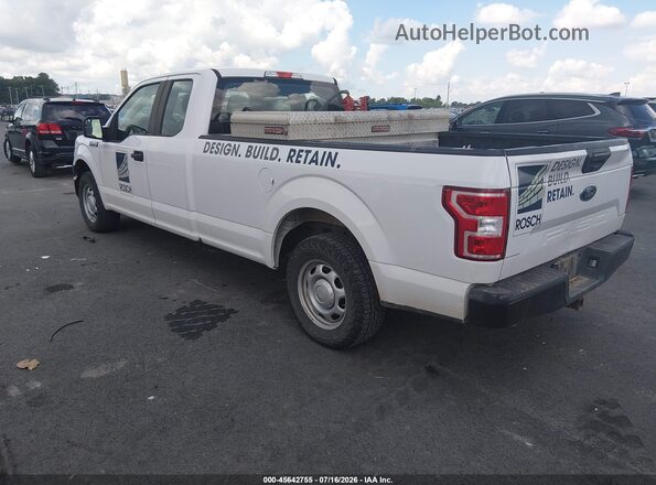 1FTEX1C57LKF05203 2020 FORD F150 White Trasero izquierdo