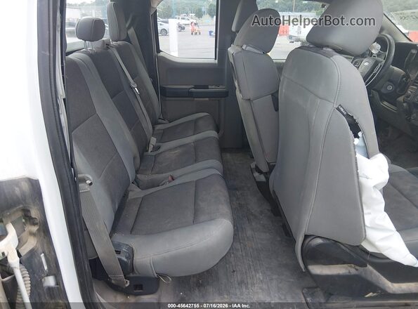 1FTEX1C57LKF05203 2020 FORD F150 White Vista de la etiqueta del VIN