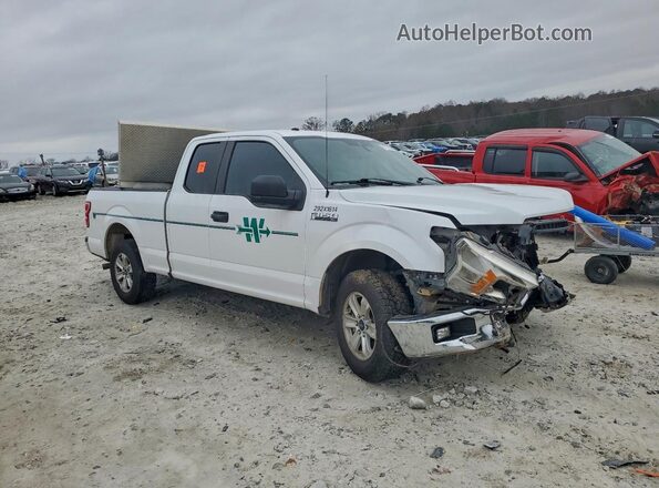 1FTEX1C58KKE18196 2019 FORD F150 White წინა მარჯვენა