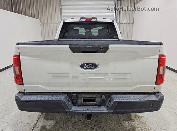 1FTEX1C58NKD52091 2022 FORD F150 Белый Вид сзади