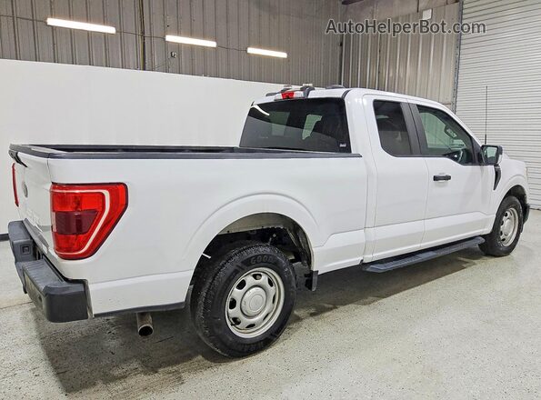 1FTEX1C58NKD52091 2022 FORD F150 Белый Задняя правая четверть