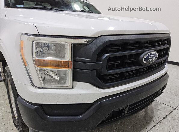 1FTEX1C58NKD52091 2022 FORD F150 Белый Панорамный вид салона 360°