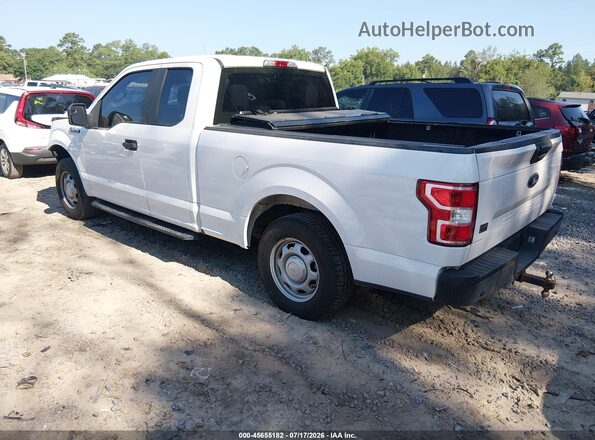 1FTEX1C59JKF23182 2018 FORD F150 White Trasero izquierdo