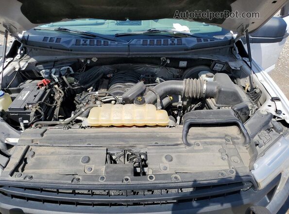1FTEX1C5XJKC04356 2018 FORD F150 Белый Вид задней части салона