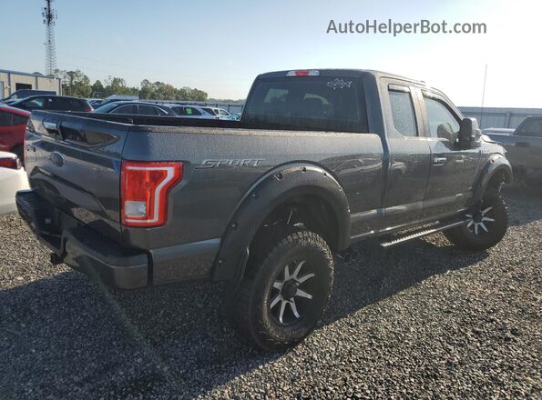 1FTEX1C80HFC56866 2017 FORD F150 Gray Tył prawy