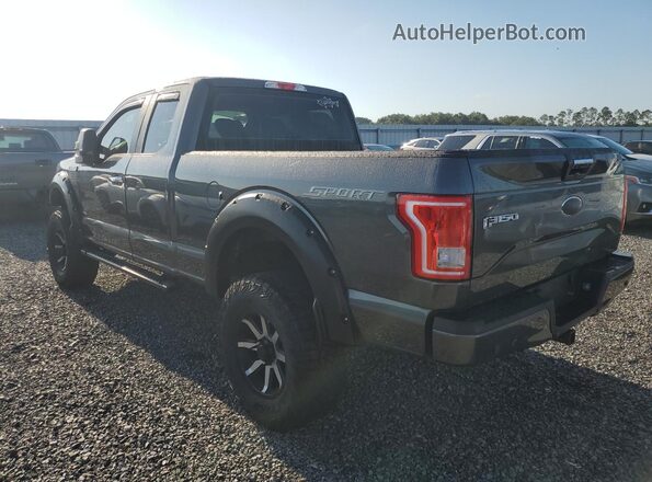 1FTEX1C80HFC56866 2017 FORD F150 Gray Tył lewy