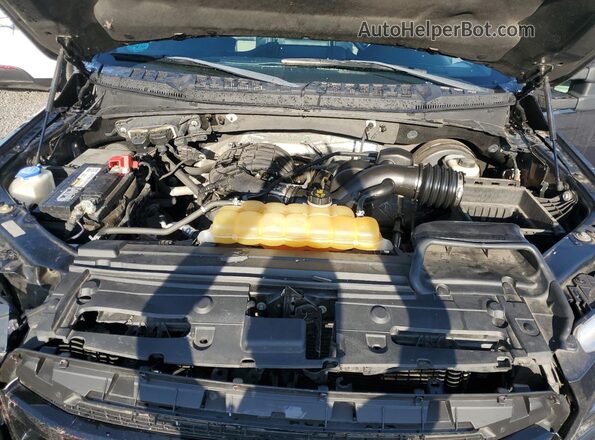 1FTEX1C80HFC56866 2017 FORD F150 Gray Widok wnętrza z tyłu