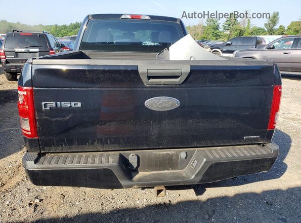 1FTEX1C81GFB35245 2016 FORD F150 Black უკანა ხედი